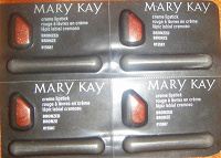 Отдается в дар Пробники помады Mary Kay