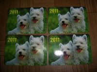 Отдается в дар Календарики — Собаки 2011