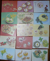 Отдается в дар набор открыток Литовские десерты.