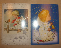 Отдается в дар ангелочки на открытках