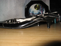 Отдается в дар Черные туфли, размер 36-37