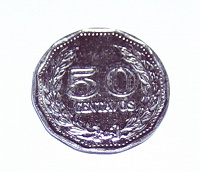 Отдается в дар 50 Centavos (Колумбия)
