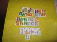 Отдается в дар много много марок из Англии