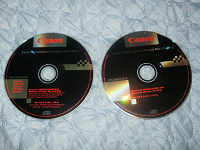 Отдается в дар 2 диска для фотика Canon
