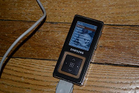 Отдается в дар mp3 плеер Samsung YP-Z5F.