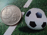 Отдается в дар Спортивная монетка из Испании