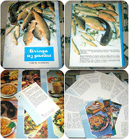 Отдается в дар набор открыток «Блюда из рыбы»