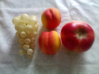 Отдается в дар «Восковые» фрукты