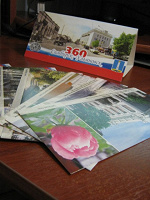 Отдается в дар открыточки с Ульяновском для коллекционера-набор из 6 открыток