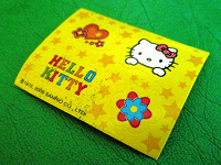 Отдается в дар Hello Kitty наклейка