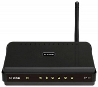 Отдается в дар Wi-Fi роутер D-link DIR-300