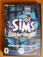 Отдается в дар The Sims Makin` Magic (2 cd) + все предыдущие версии и аддоны игры
