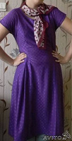платье винтажное р46-48