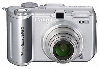 Отдается в дар Цифровой фотоаппарат Canon PowerShot A630