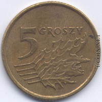 Отдается в дар Польская монетка
