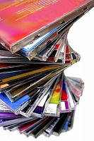 Отдается в дар CD диски в оригинальной упаковке