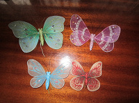 Отдается в дар Декоративные бабочки для штор