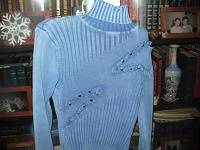 Отдается в дар Голубой свитерок