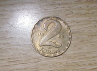 Отдается в дар монета 2 венгерских форинта 1989 года