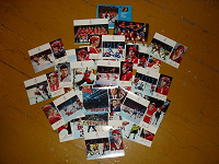 Отдается в дар Набор открыток «Сборная СССР — чемпион мира и Европы по хоккею»