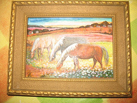 Отдается в дар Картинка с лошадками
