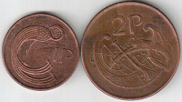 Отдается в дар Монеты Ирландии.
