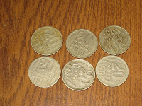 Отдается в дар Монеты СССР 20 коп. по годам