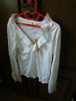 Отдается в дар Белая рубашка (блузка?)