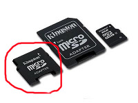 Отдается в дар Адаптер MiniSD-MicroSD
