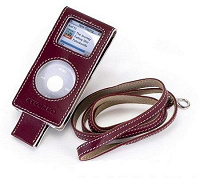 Отдается в дар Кожанный чехол для iPod nano