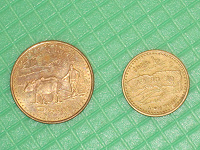 Отдается в дар две непальские монетки (2)