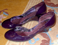 Отдается в дар Фиолетовые туфли Bershka (передар)