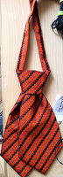 Отдается в дар Стильный оранжевый галстук! (для девушек)