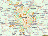 Отдается в дар Карта Москвы и Московской области