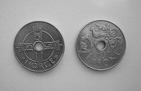 Отдается в дар Норвежская крона