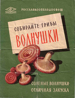 Отдается в дар Плакат «Собирайте волнушки»