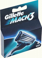 Отдается в дар Лезвия Gillette Mach3 (Жиллет Мак3) 4 штуки.