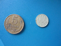 Отдается в дар монетки СССР
