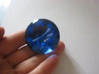 Отдается в дар Большой синий кристалл