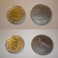 Отдается в дар Монетки из Венгрии 2