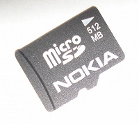 Отдается в дар Флеш-карта micro sd