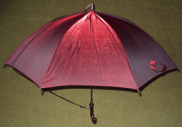 Отдается в дар Бордовый зонт
