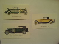 Отдается в дар Карточки «Mobil Vintage Cars»
