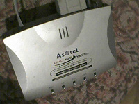 Отдается в дар внешний Dial-up факс-модем Asotel GVC K2D Vector