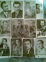 Отдается в дар фотографии артистов 1950-60 г.г.