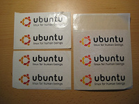 Отдается в дар Наклейки Ubuntu