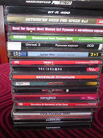 Игры для PC (в основном 2002-2007 г.в.,) CD или DVD.