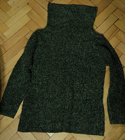 Отдается в дар Черно-зеленый свитер