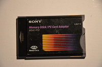 Отдается в дар PCMCIA адаптер