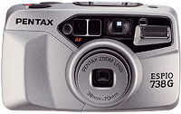 Отдается в дар Пленочный, автоматический компактный автофокусный 35-мм фотоаппарат PENTAX 38-70/4,8-8,5